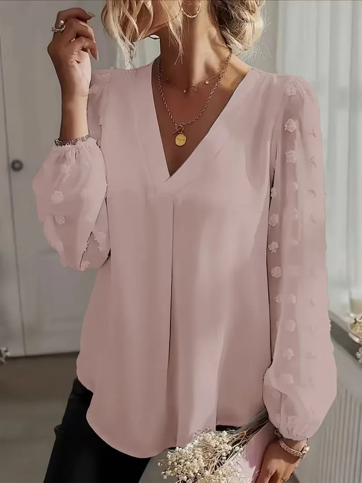 Blouse met lange mouwen