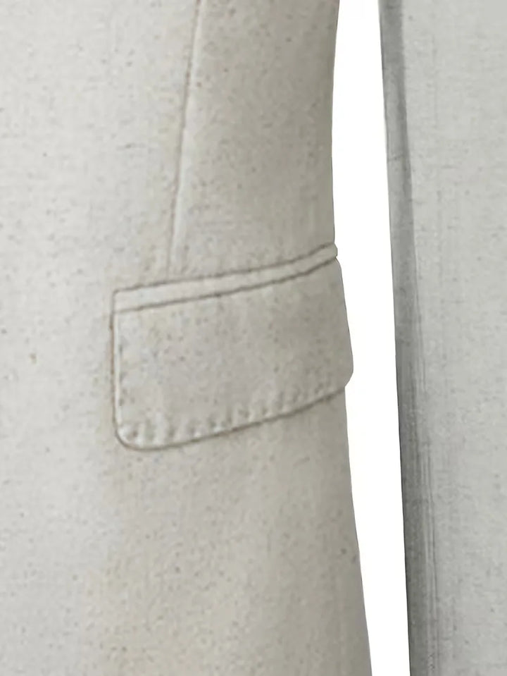 Linnen pak met slim fit
