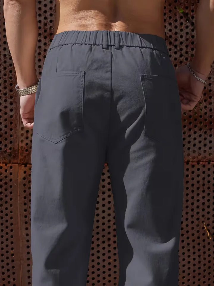 Pantalons met elastische band