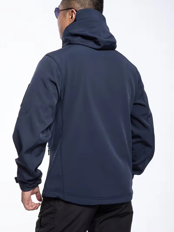 Parka met fleece voering