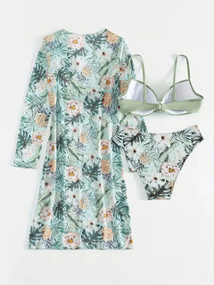 Bikini set met kimono