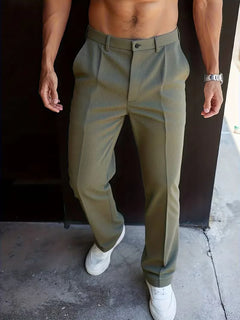 Pantalons met rechte pijpen