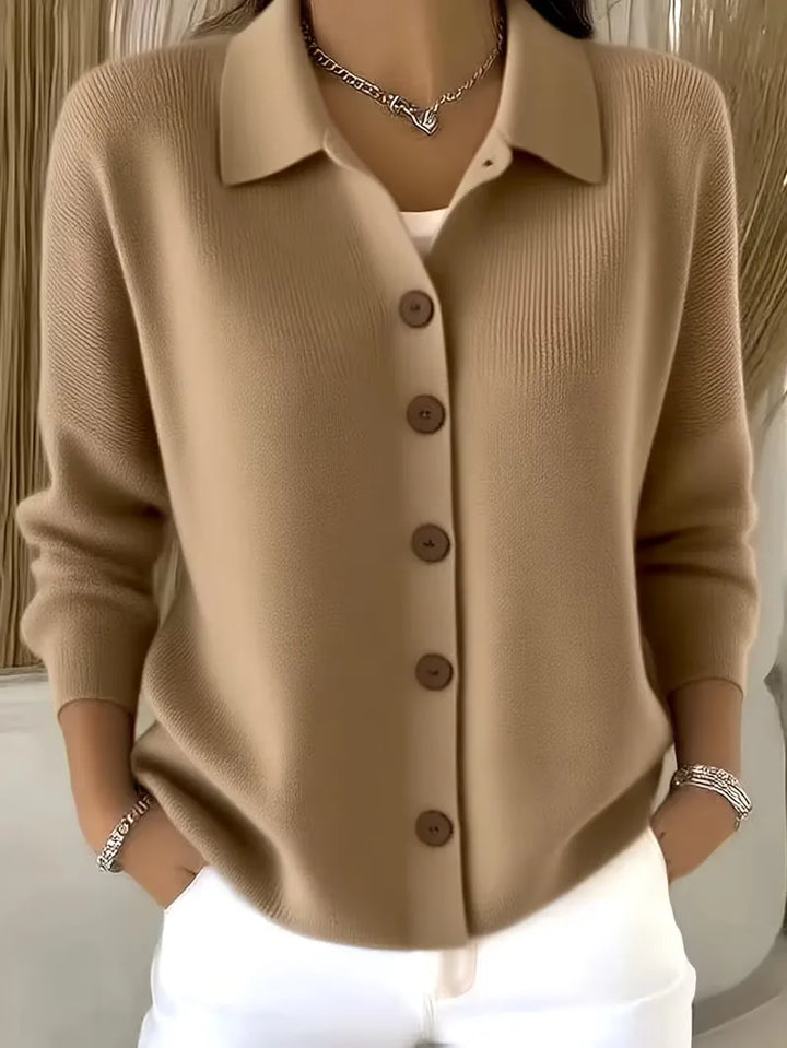 cardigan met V-hals