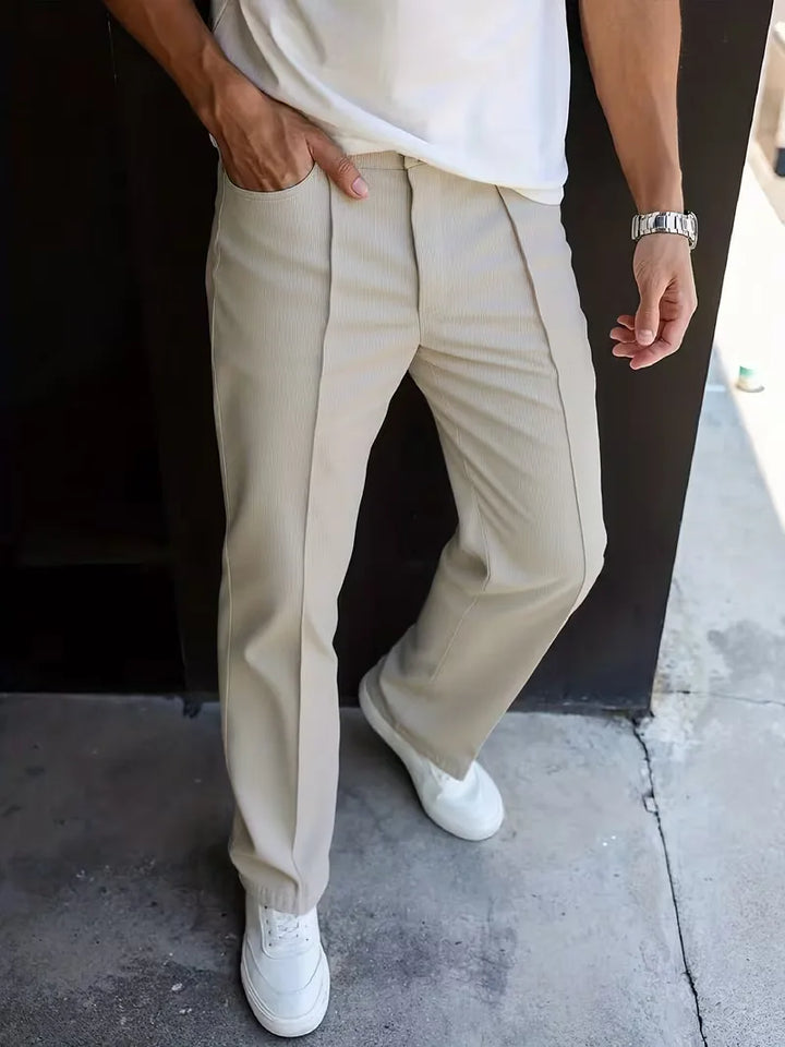Pantalons met rechte pijpen