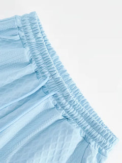Lounge set met polo en broek