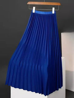Plooirok met hoge taille