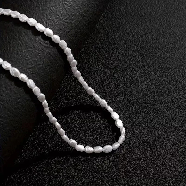 Barokke ketting met imitatie parels