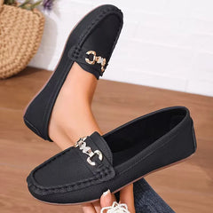 Loafers met vlinderdetail
