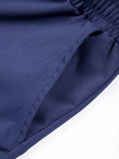 Shorts met elastische tailleband