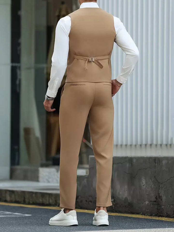 Gilet met double-breasted ontwerp
