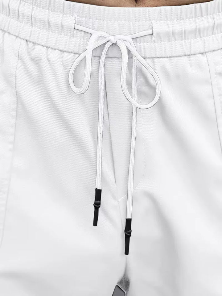 Cargo broeken met elastische tailleband