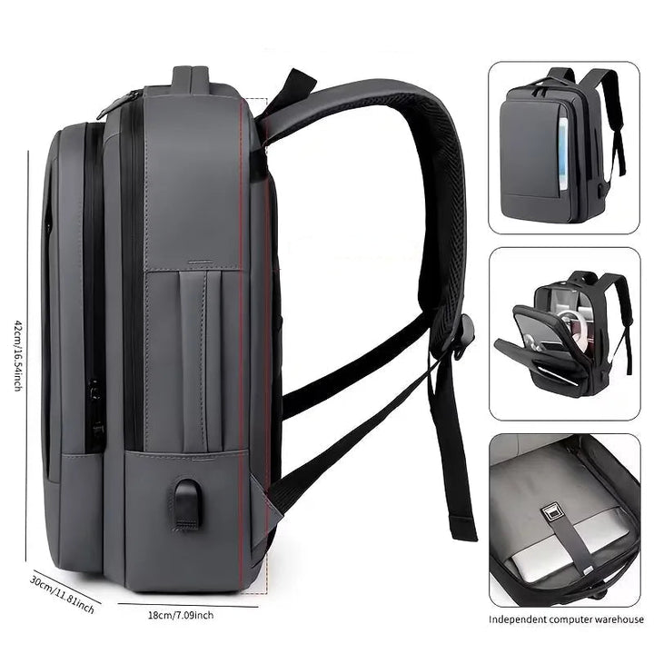 Rugzak met USB oplaadpoort