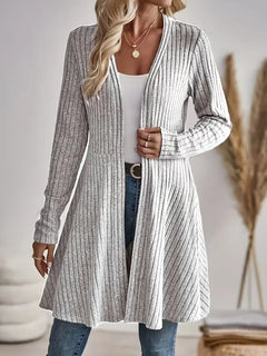 Zwarte cardigan met V-hals