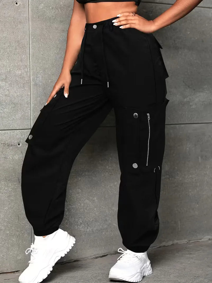 Cargo broek met wijde fit