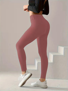 High-waisted slim fit legging
