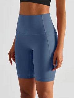 Sportshort met hoge taille