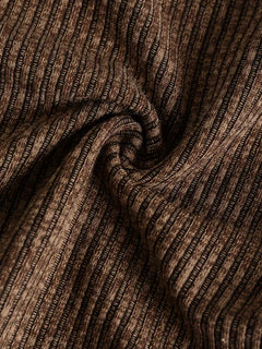 Casual heren T-shirt met jacquard patroon