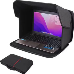 Laptoptas met zonwering
