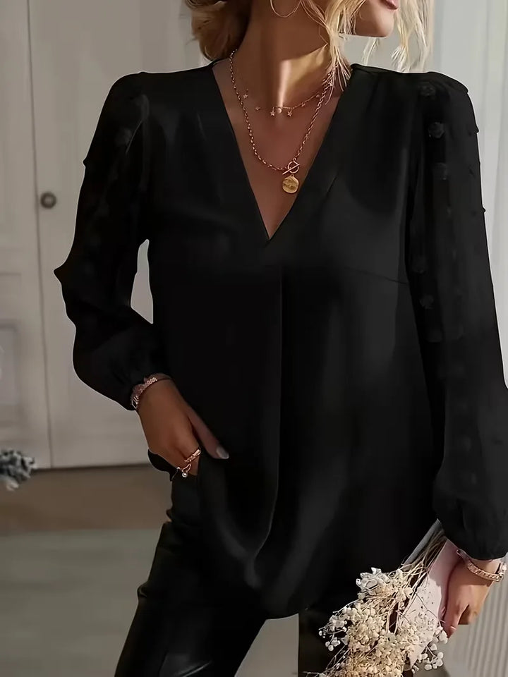 Blouse met lange mouwen