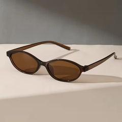 Zonnebril met ovale frame