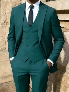 Drie-delig pak slim fit