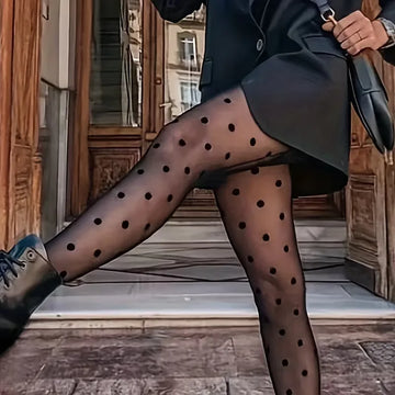 Panty met stippenpatroon
