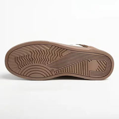 Lage sneaker met suède bovenwerk