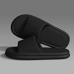 Badslippers met dikke zool