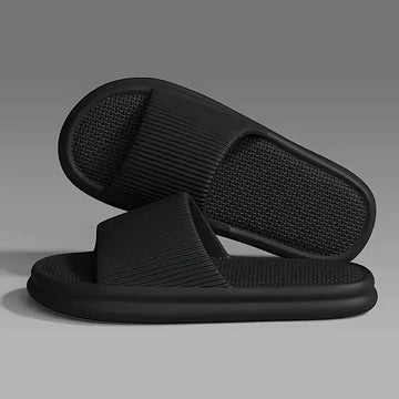 Badslippers met dikke zool