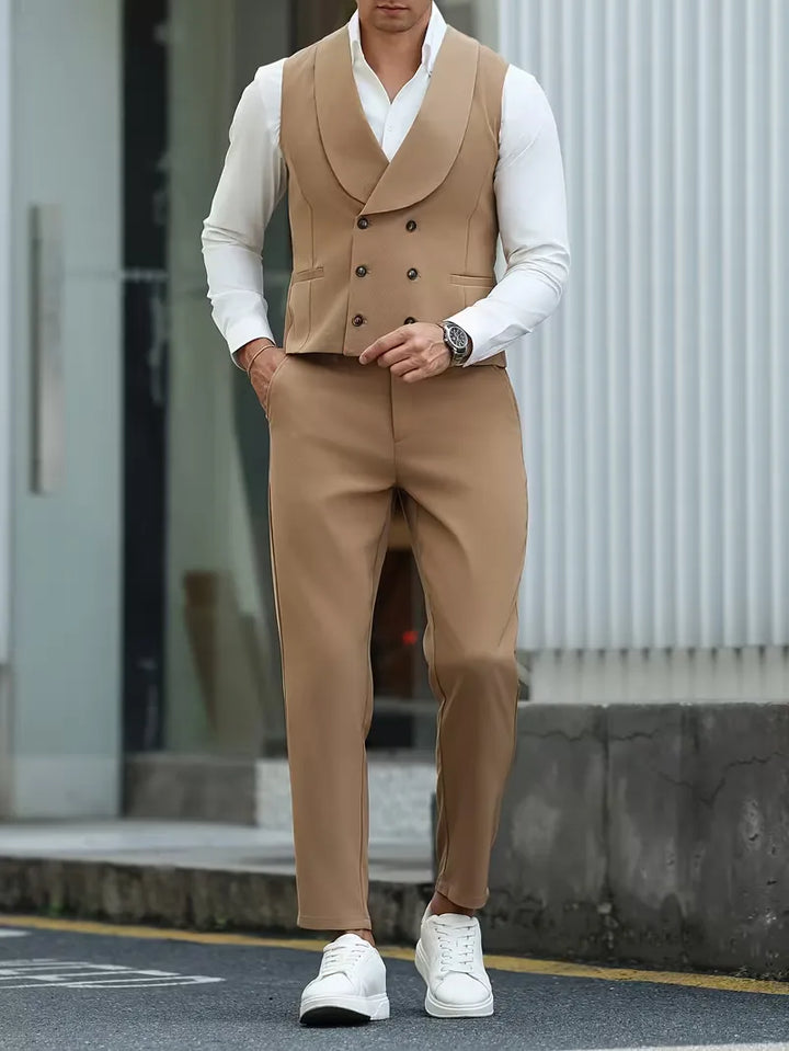 Gilet met double-breasted ontwerp