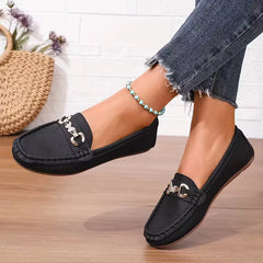 Loafers met vlinderdetail