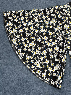 Crop top met bloemenprint