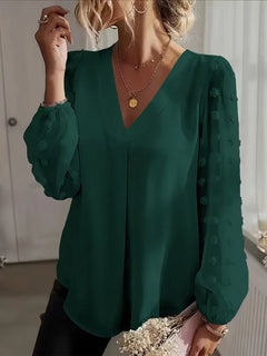 Blouse met lange mouwen