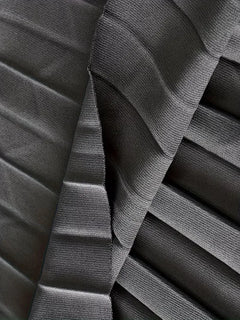Plooirok met hoge taille