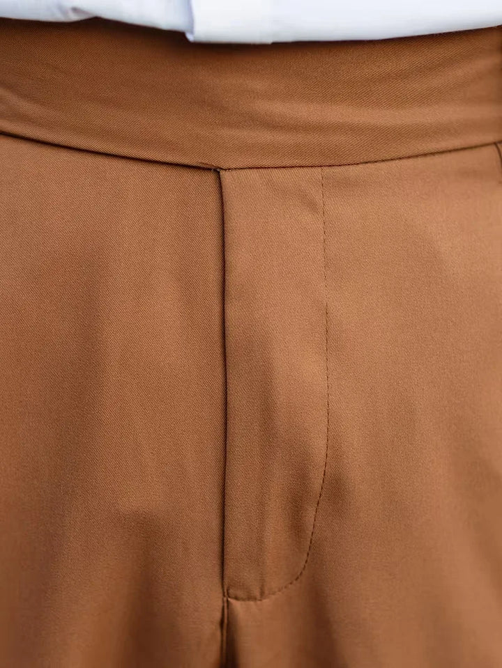 Pantalons met rechte pijpen