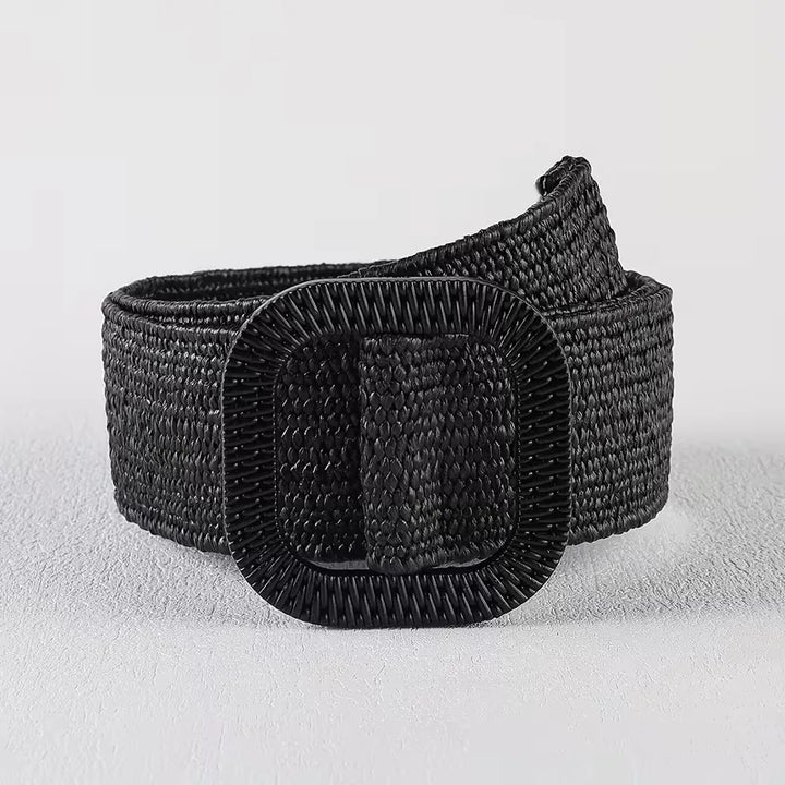 Brede riem met grote gesp