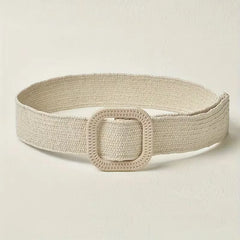 Brede riem met grote gesp
