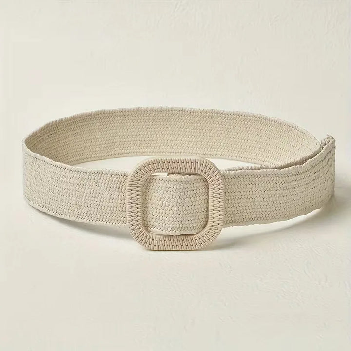 Brede riem met grote gesp