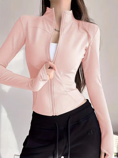 Track jacket slim fit
