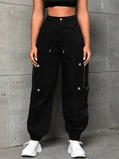 Cargo broek met wijde fit
