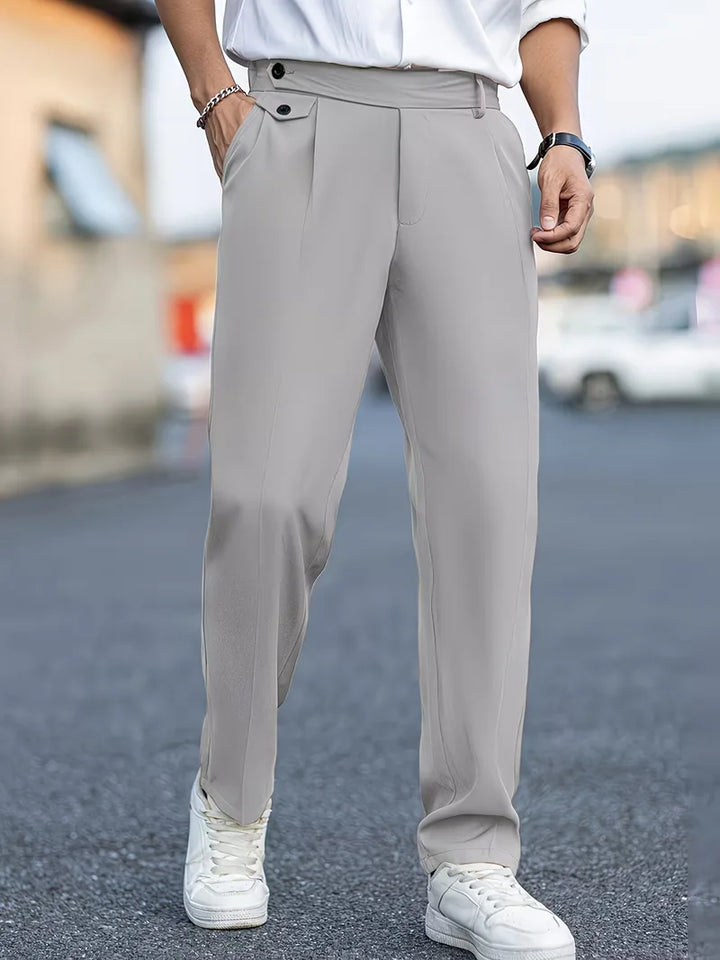 Pantalons met rechte pijpen