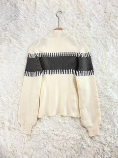 Tweedelige set met ribbed textuur