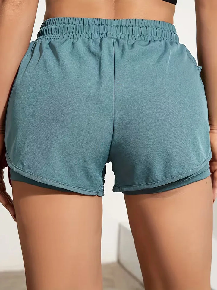 Korte broek met elastiek