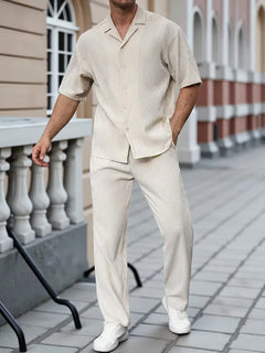 Zomer kledingset met V-neck