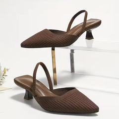 Hak met flare heel