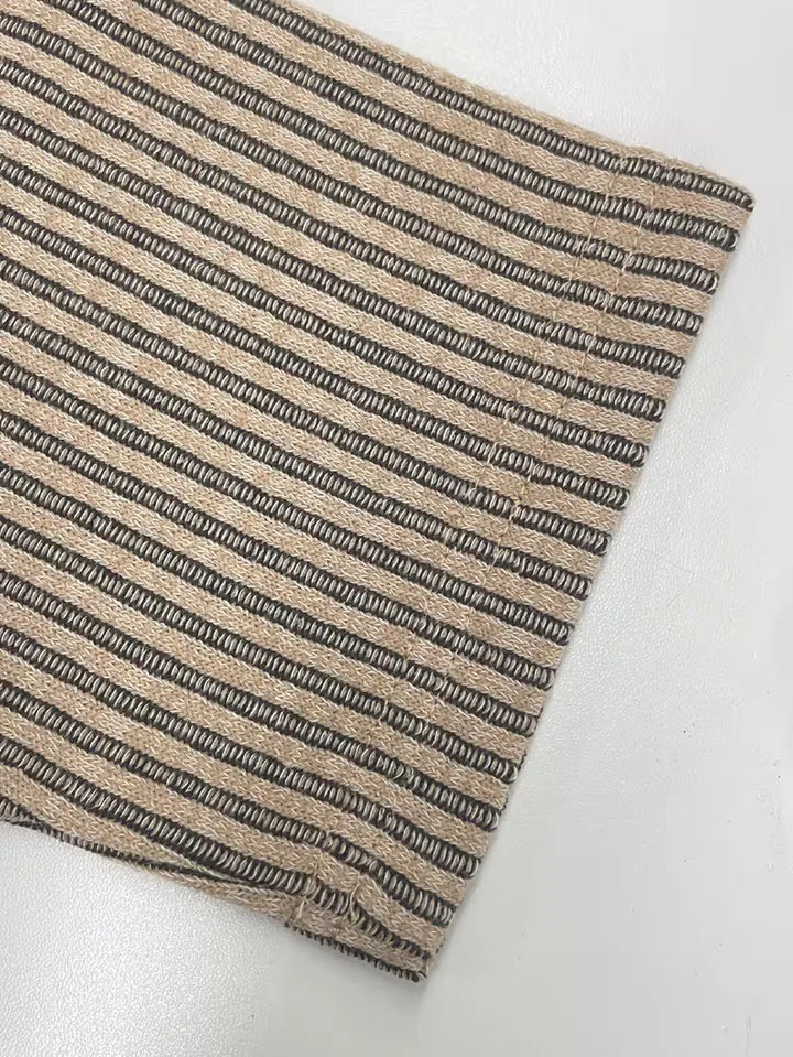 Casual heren T-shirt met jacquard patroon