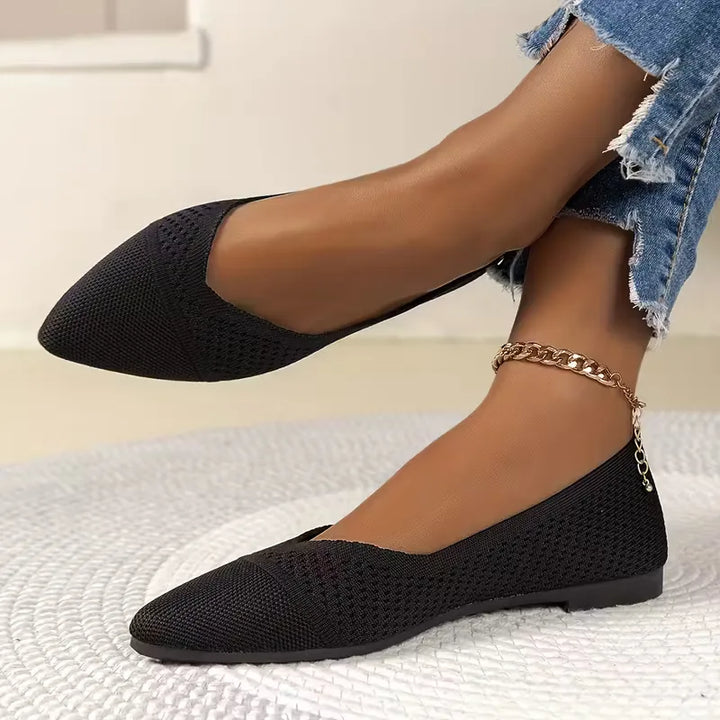 Ballerina met puntige neus