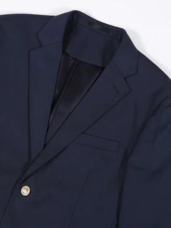Colbert slim fit met gouden knopen