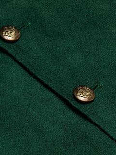 Gilet met V-hals en knopen