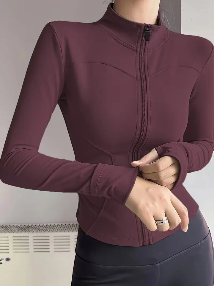 Track jacket slim fit